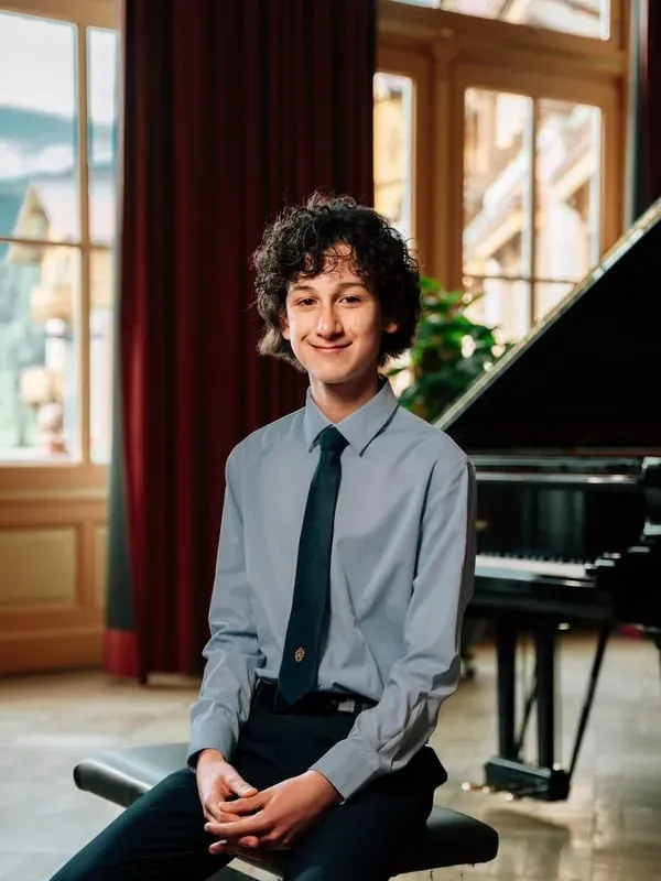 Young pianist Nicolás Marín