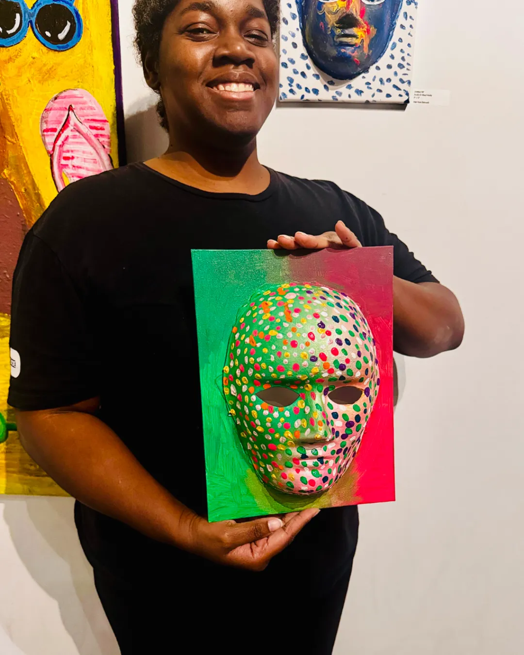 Return to Self: Intimate Mindful Mask-Making Workshop + Artist Reception with Niki Lopez at Longville Wellness (photo 4)