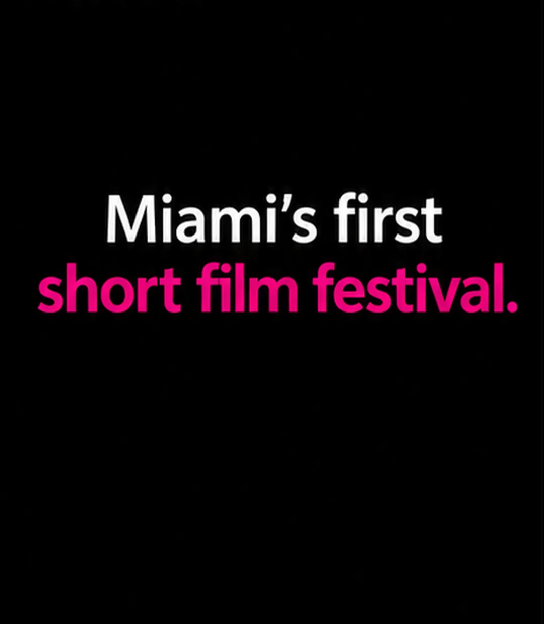 MIAMI short FILM FESTIVAL 25th edition - November 13-14-15 , 2026 (photo 2)