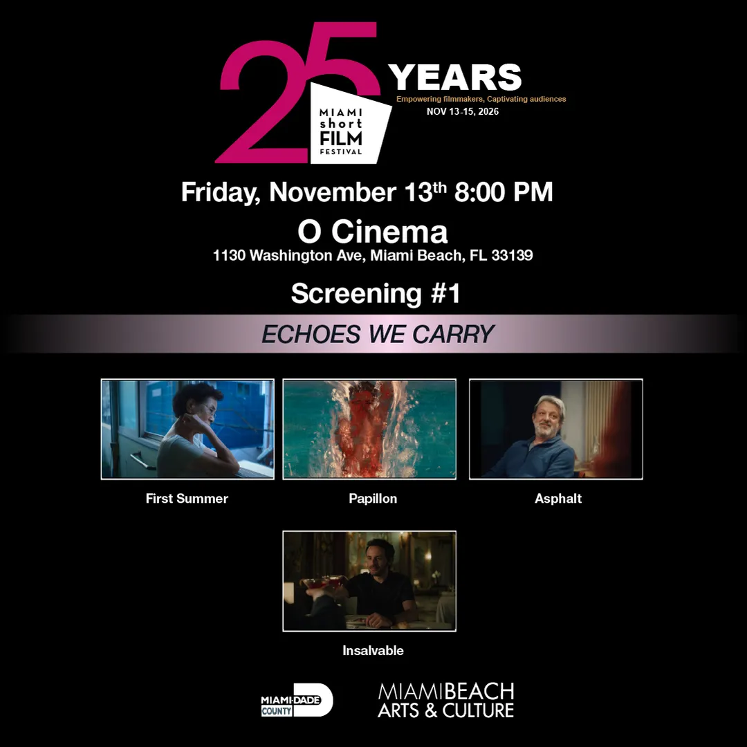 MIAMI short FILM FESTIVAL 25th edition OPENING NIGHT~ Nov 13, 2026 @OCinema (photo 2)