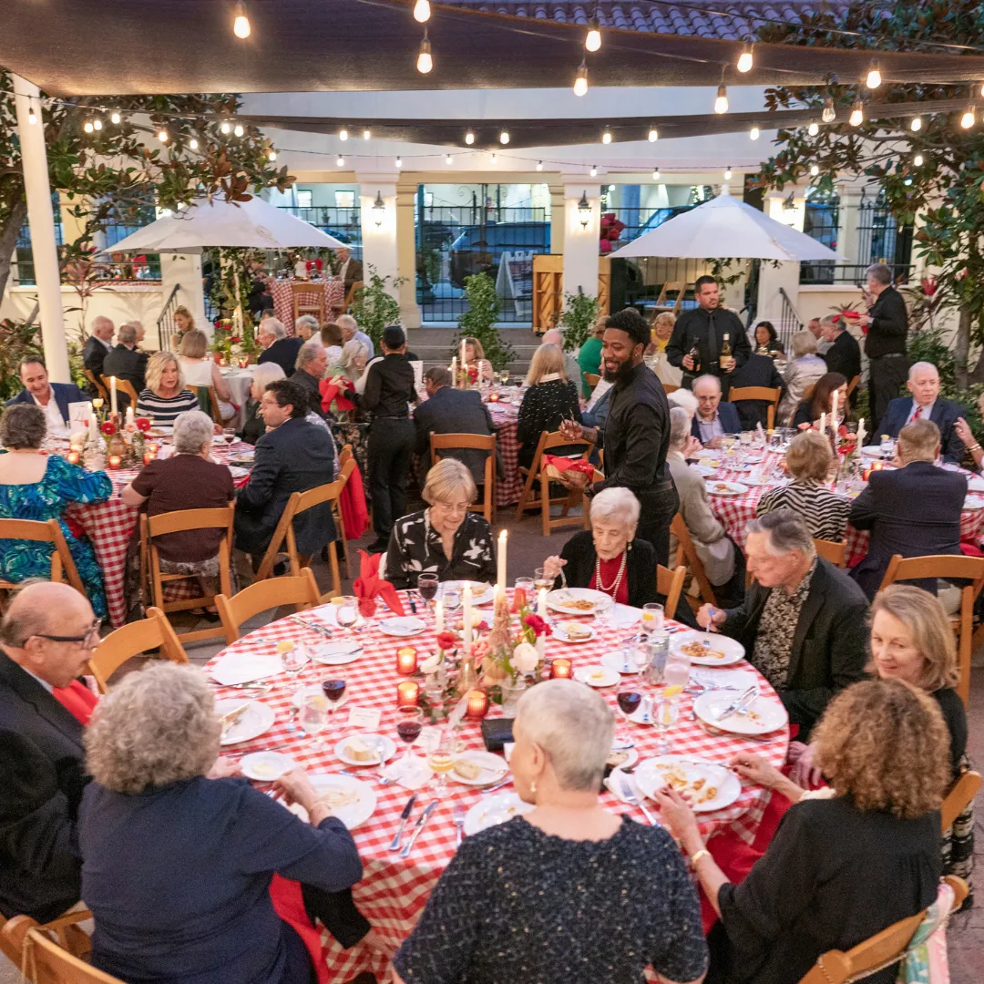 Moonlight & Melodies Courtyard Dinner
