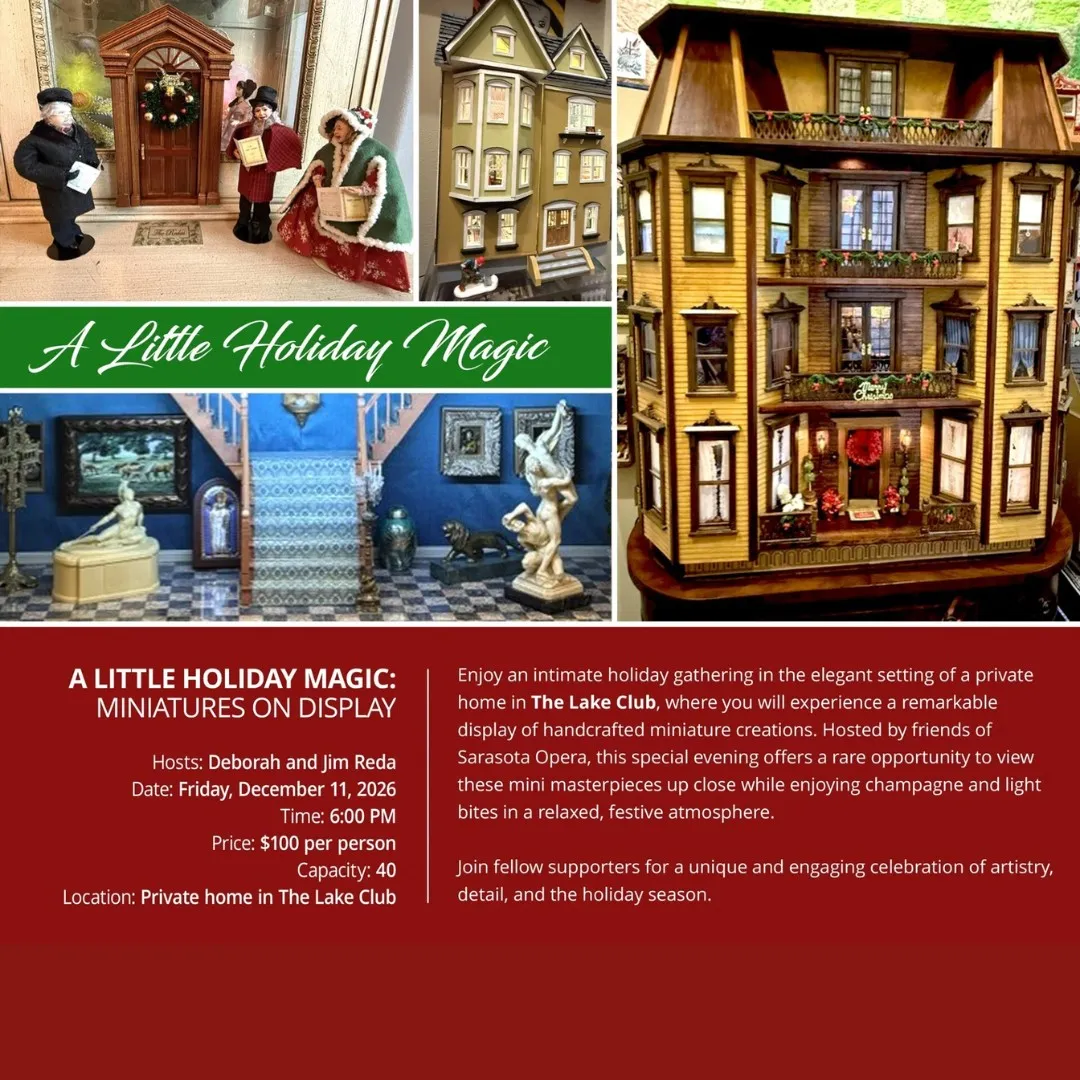A Little Holiday Magic: Miniatures on Display
