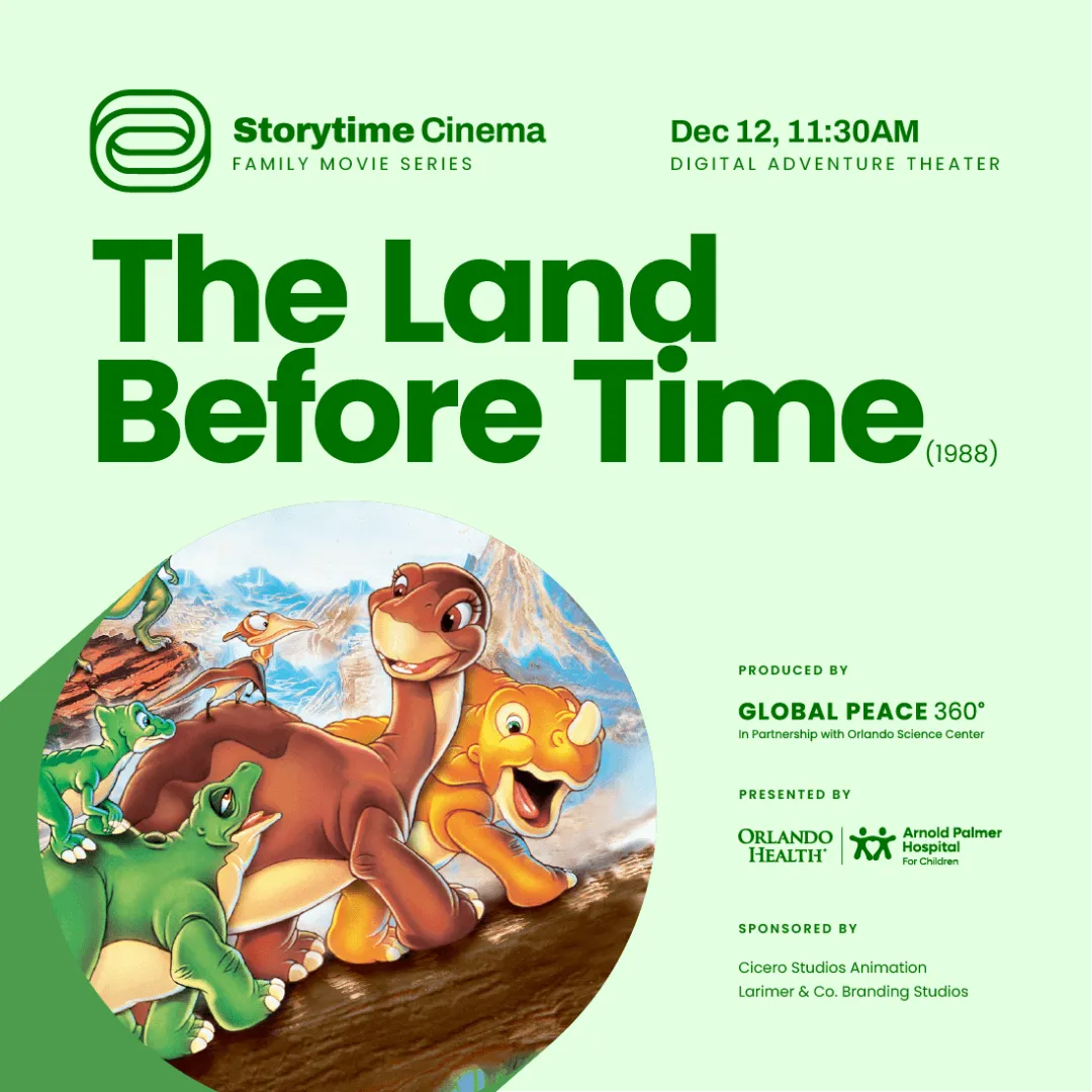 Global Peace 360°: Storytime Cinema- The Land Before Time
