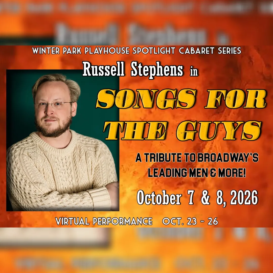 Russel Stephens in solo cabaret - Songs For The Guys