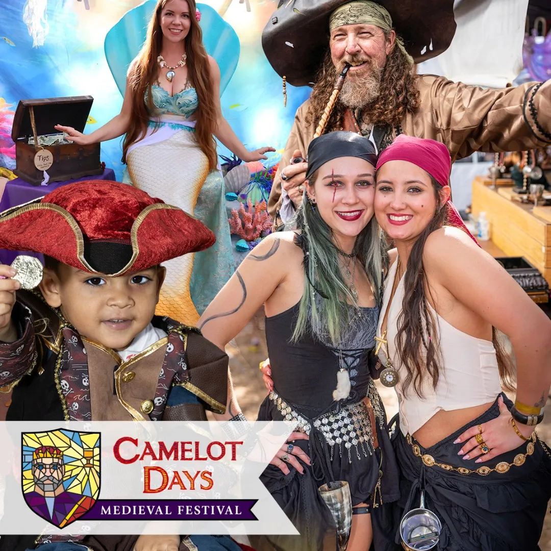 Camelot Days Medieval Festival - 2nd Weekend - Scallywags & Seafarers
