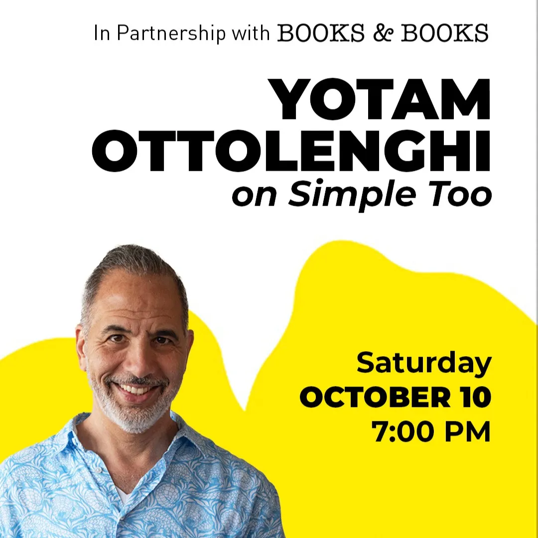 Chef’s Table at The Hub: Yotam Ottolenghi on Simple Too
