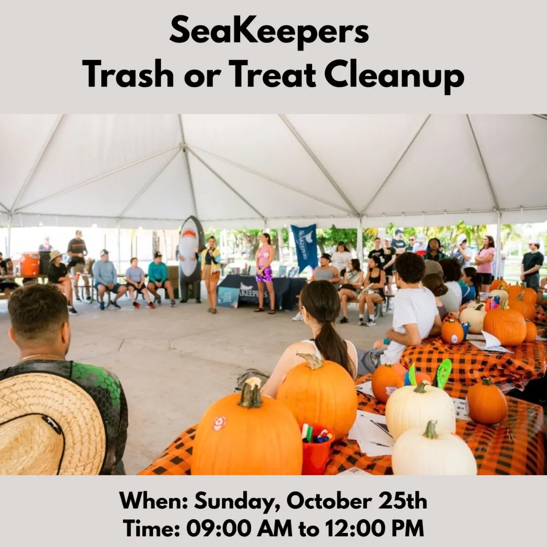 SeaKeepers Trash or Treat Cleanup