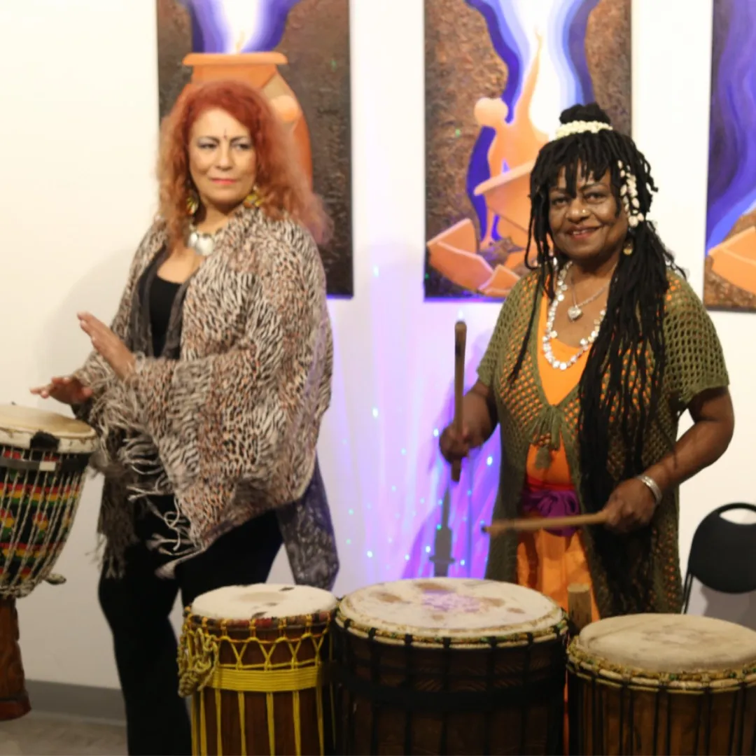 Community Drum Workshop with FeminAfrika
