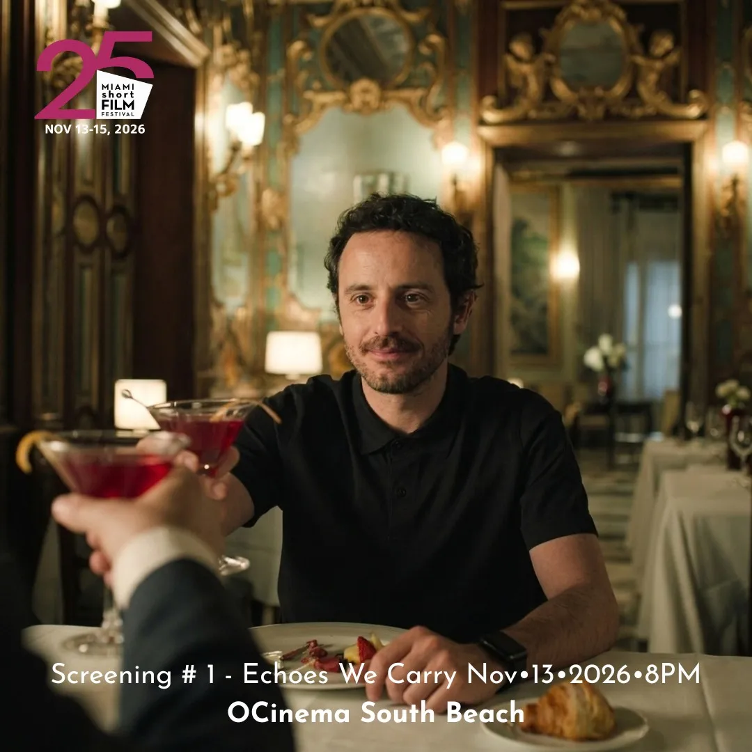 MIAMI short FILM FESTIVAL 𝟐𝟓𝐭𝐡 𝐄𝐝𝐢𝐭𝐢𝐨𝐧  OPENING NIGHT~ Nov 13, 2026 @ OCinema - image 3