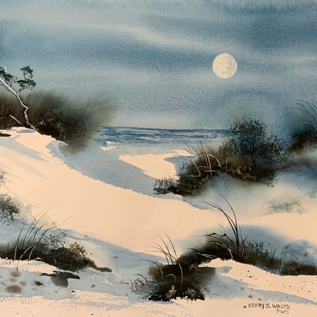 PT582 Intermediate Watercolor With Kerry Stratton Waltz