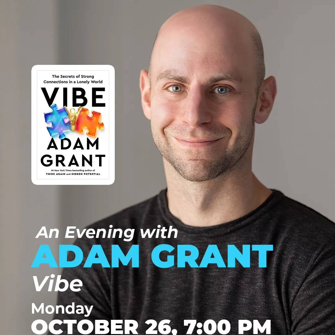 An Evening with Adam Grant on Vibe