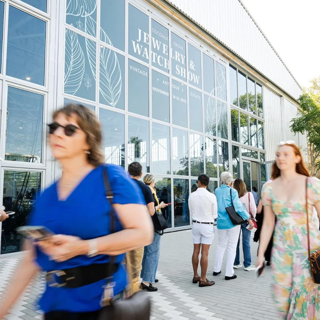 Coconut Grove Jewelry & Watch Show 2026, Nov 13-15, The Hangar at Regatta Harbour, Miami