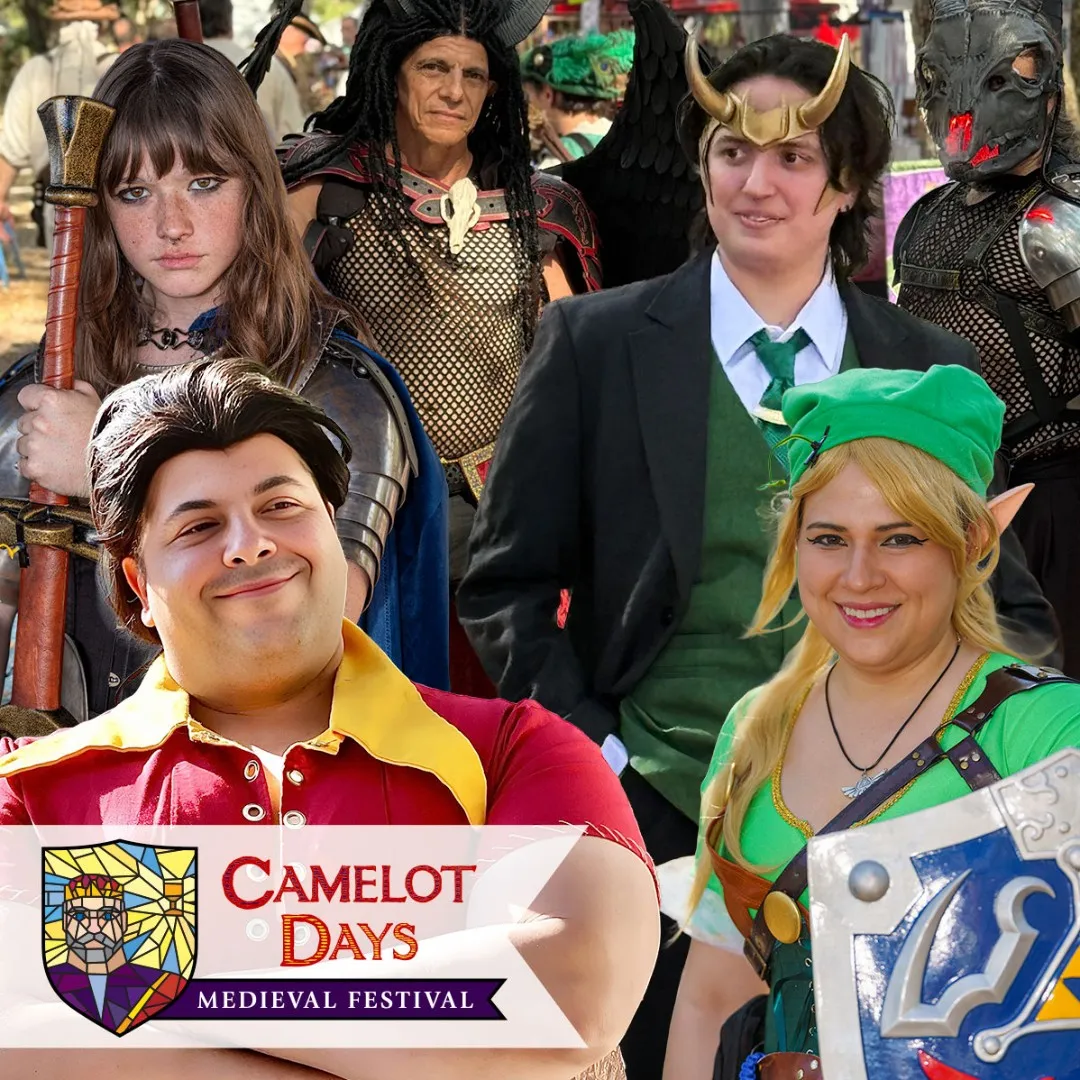 Camelot Days Medieval Festival - 1st Weekend - Heroes & Villains: Choose Your Side
