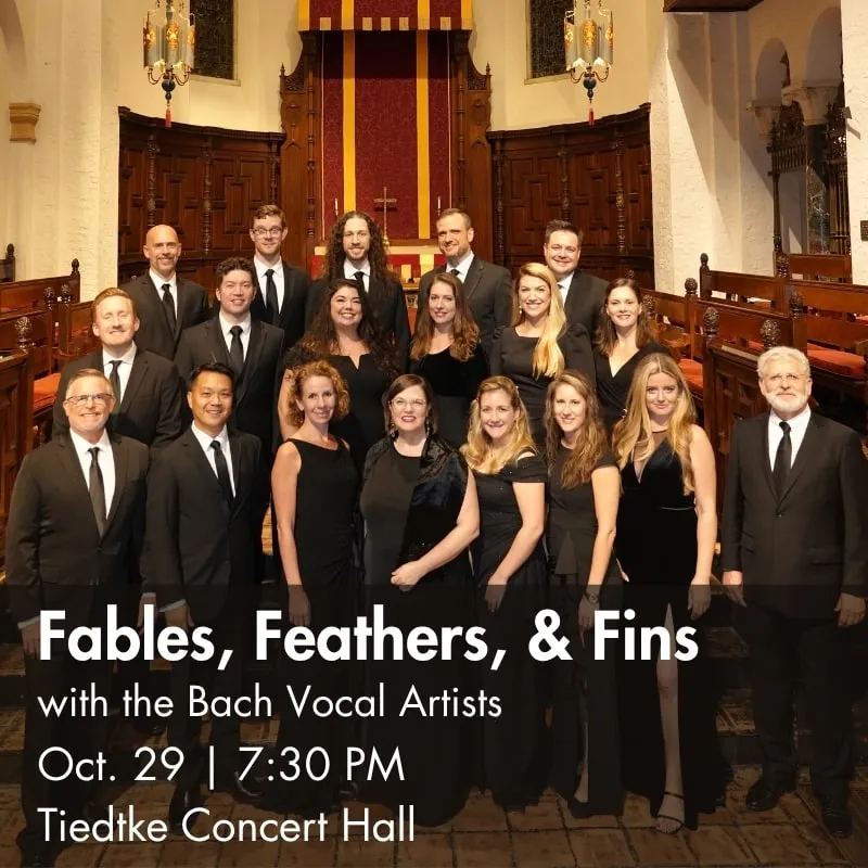 Fables, Feathers, Fins with the Bach Vocal Artists