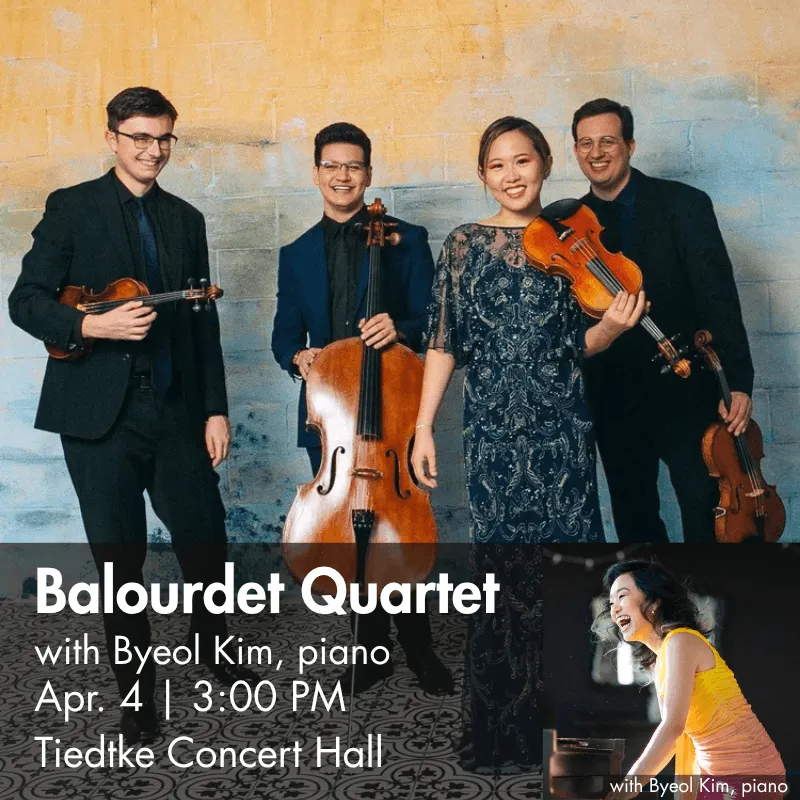 Balourdet Quartet with Byeol Kim