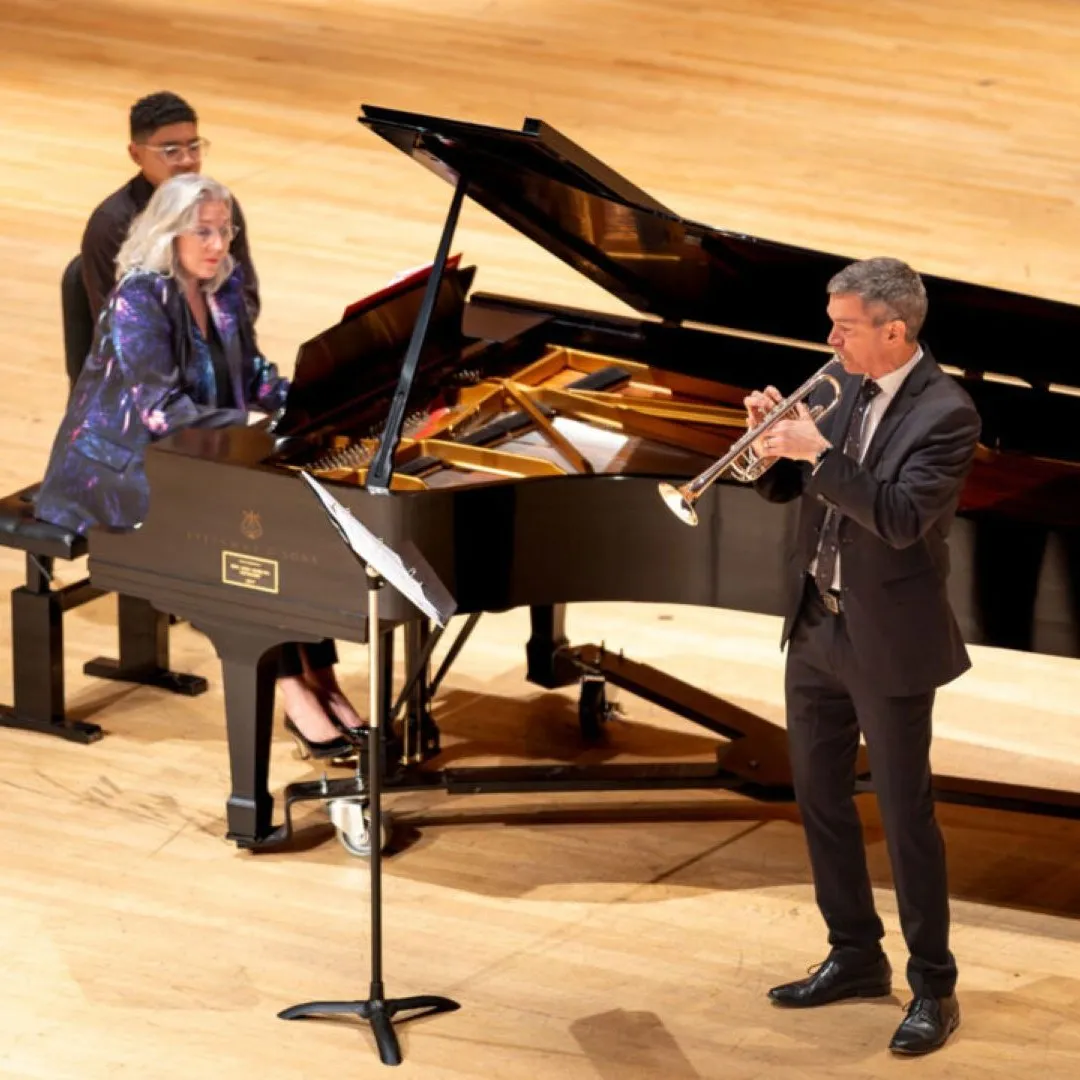 Chris Martin and Lisa Leonard in Recital