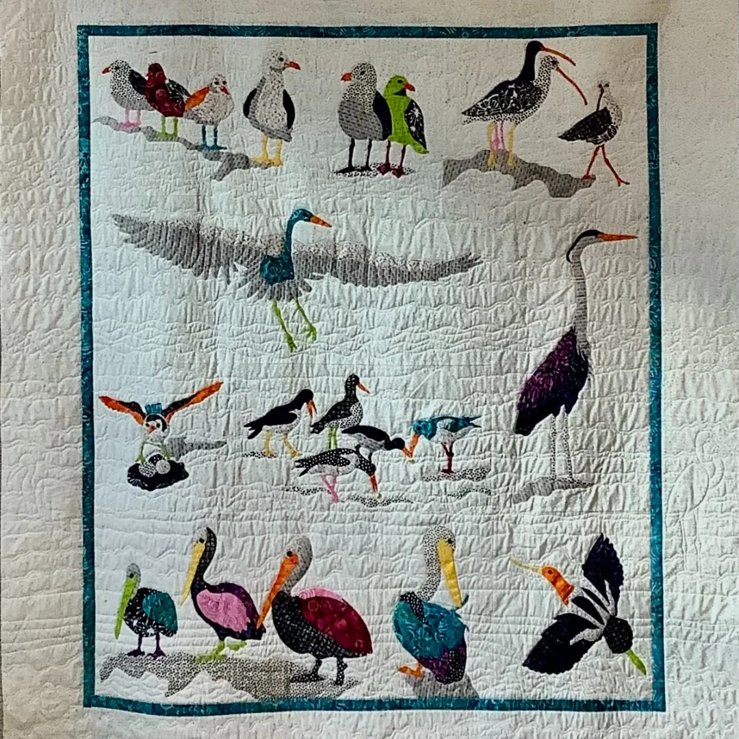 Seaside Fusable Applique Quilt with Ritu Haldar (Oct 19-20)