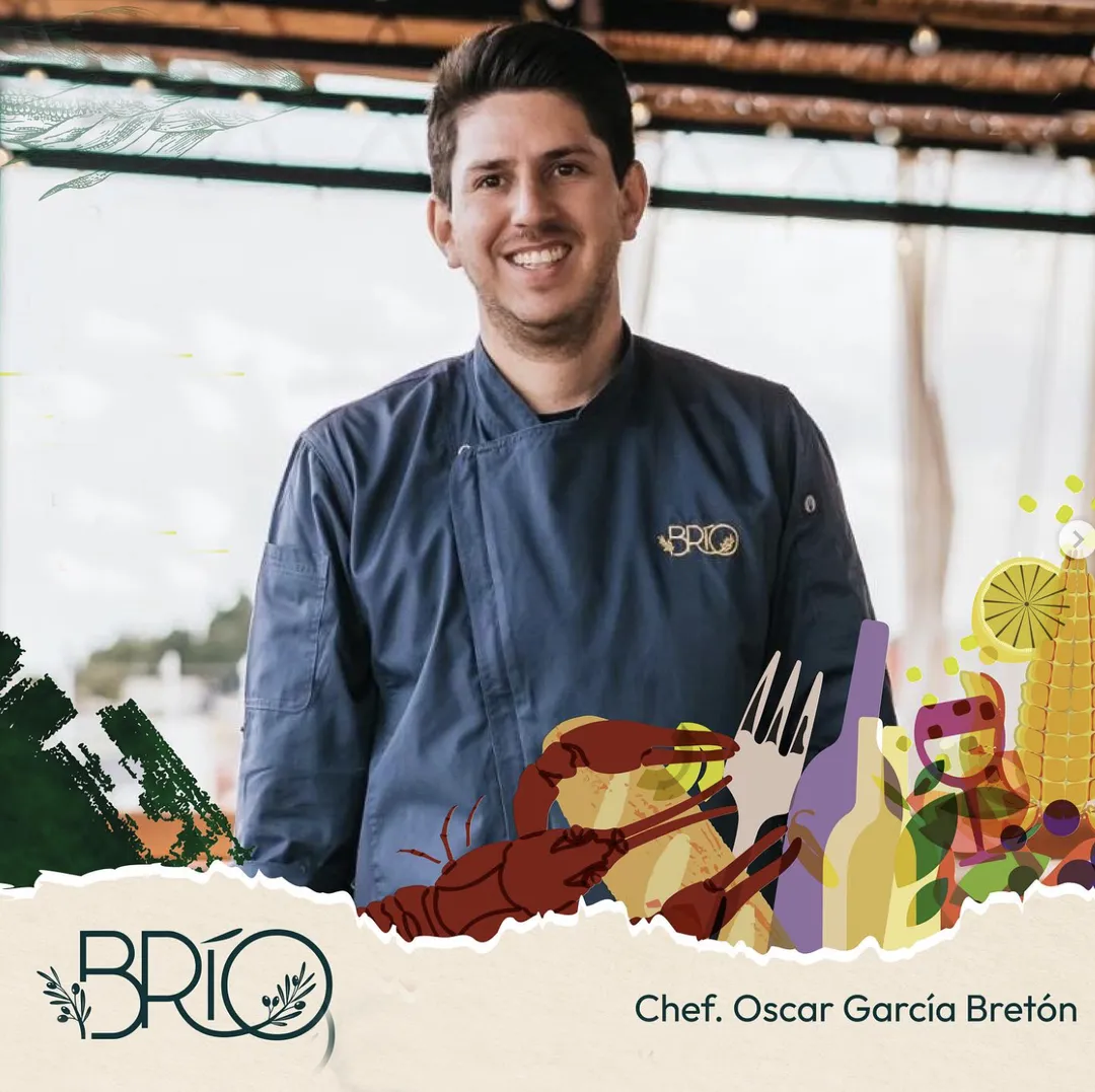 Chef-owner Oscar García Bretón