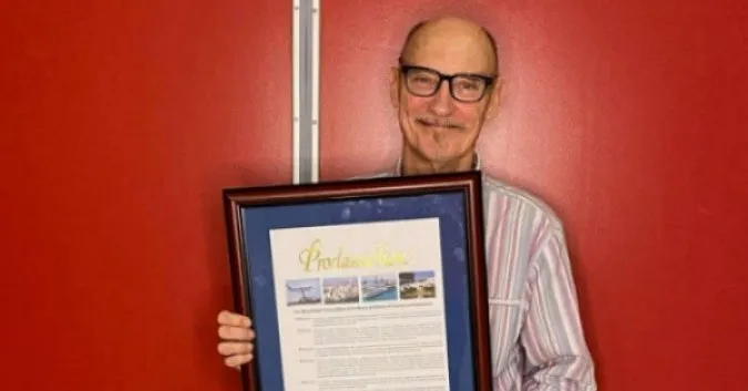 FTF's co-founder honored by Miami-Dade County Mayor
