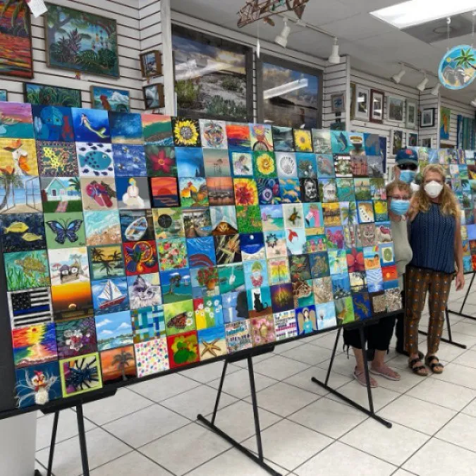 Connections Project on display at Artists in Paradise Gallery