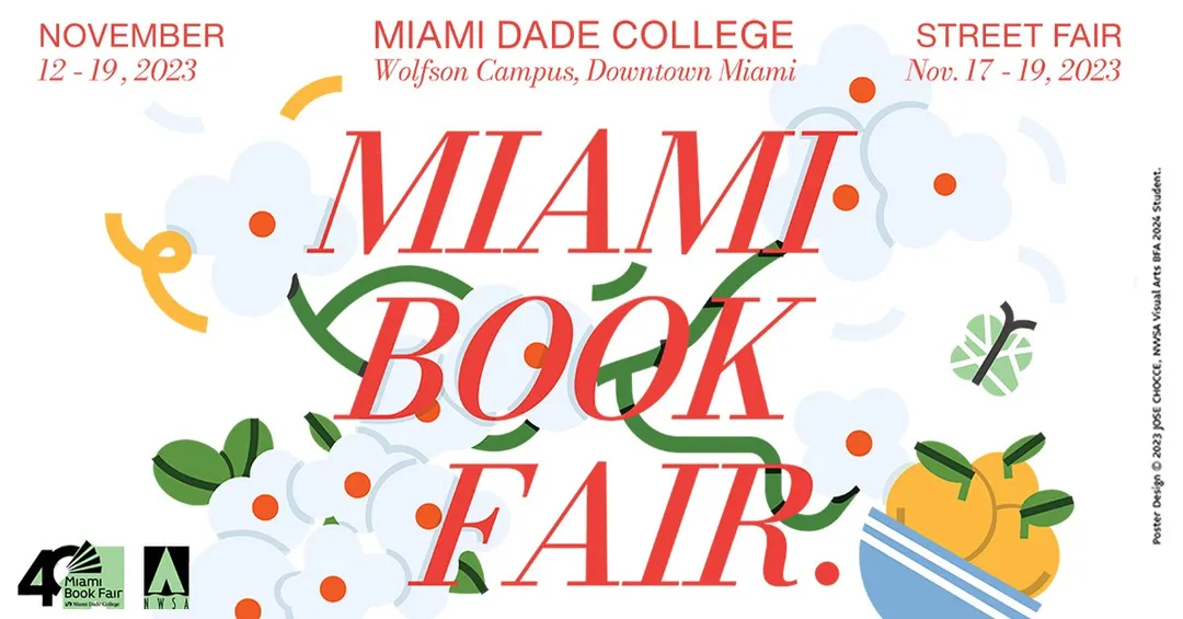 Miami Book Fair Unveils Official Poster