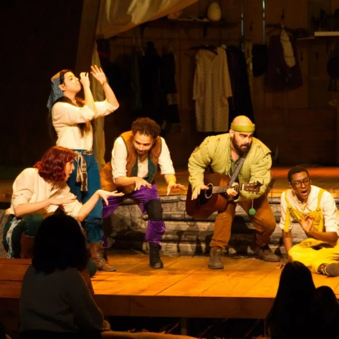 Review: Area Stage takes its boisterous ‘Shrek the Musical’ outside – and it works