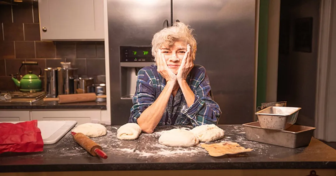 Legendary Atlanta Artist Mary Lynn Owen takes center stage at Lawrenceville Arts Center, with her autobiographical play, Knead Jan. 25 – Feb. 25