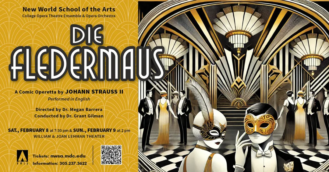 OPERA THEATRE ENSEMBLE PRESENTS  DIE FLEDERMAUS  WITH A CHARMING ROARING 20’S FLAIR