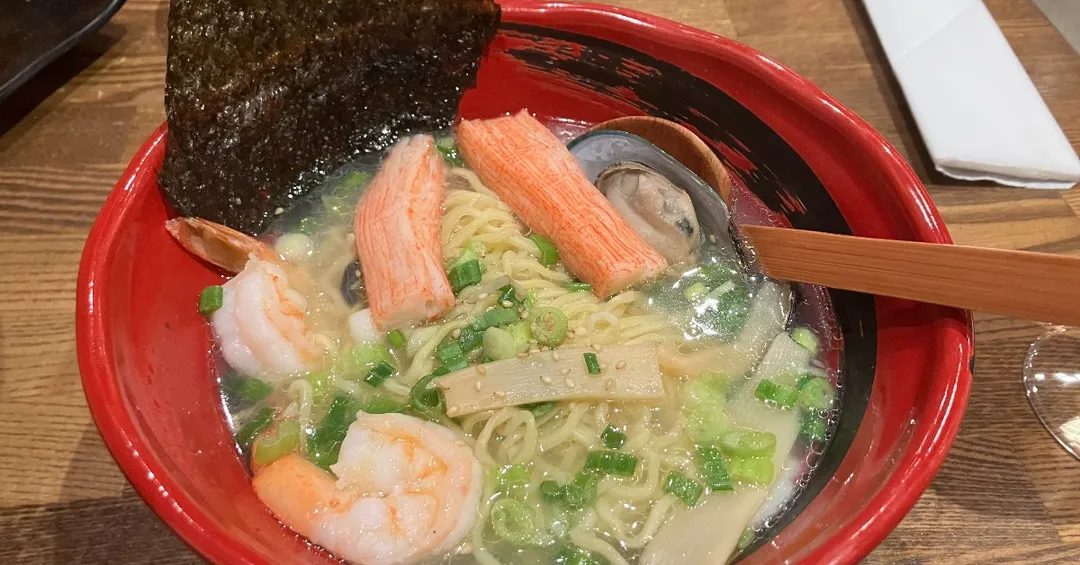 Ramen with Shrimp and Krab sticks