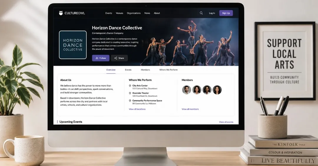 What’s New on CultureOwl: Organization Pages, Better Analytics, Faster Performance, and Expanded Industry News